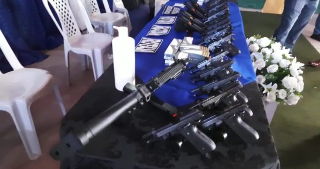 Guarda Municipal de José de Freitas recebe armas de grosso calibre
