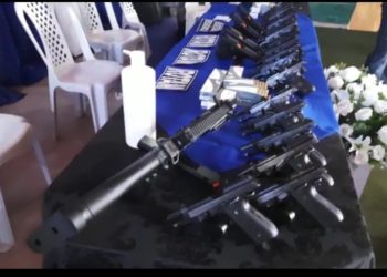 Guarda Municipal de José de Freitas recebe armas de grosso calibre