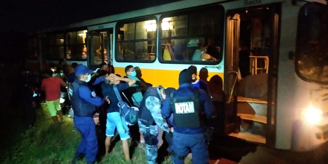 Operação Saturação é realizada por  Guarda Municipal, Polícia Militar e Rotam em José de Freitas.