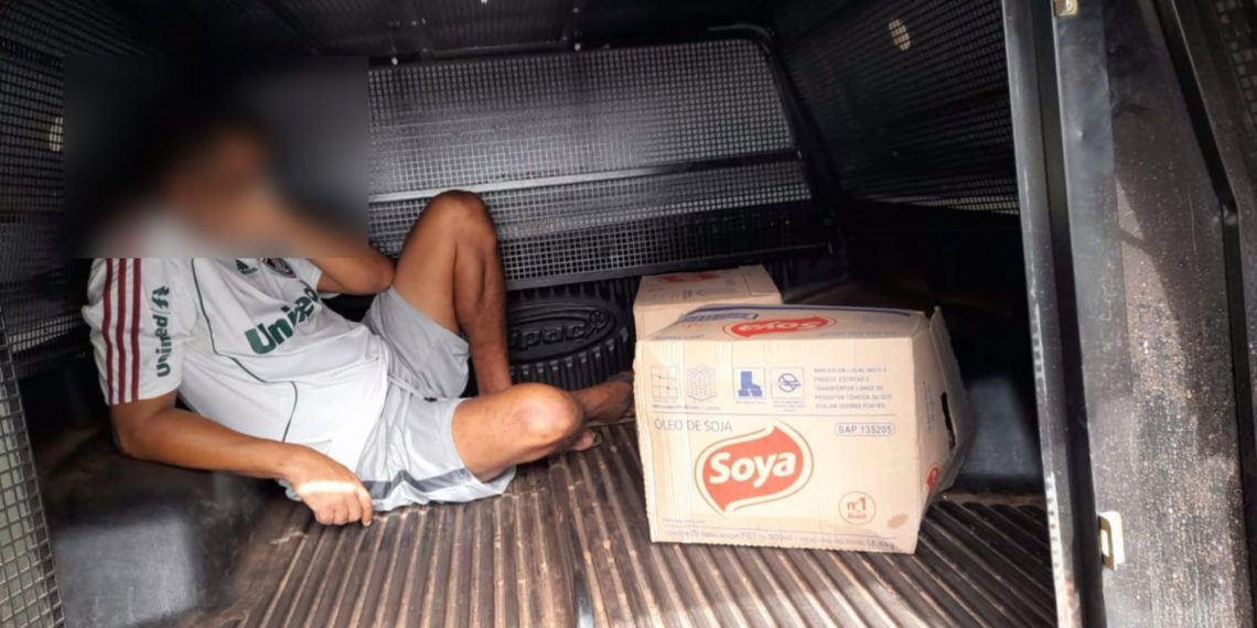 HOMEM É PRESO POR FURTAR MERCADORIAS DE SUPERMERCADO EM JOSÉ DE FREITAS