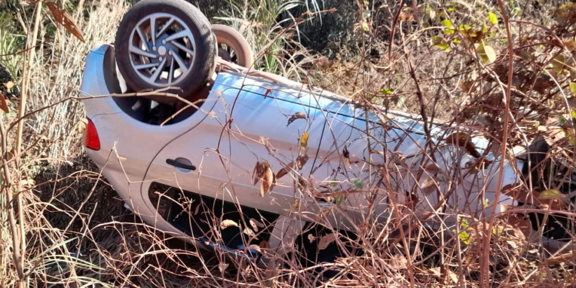 ACIDENTE:MOTORISTA PERDE CONTROLE DE VEÍCULO NA PI-115 QUE LIGA JOSÉ DE FREITAS A UNIÃO