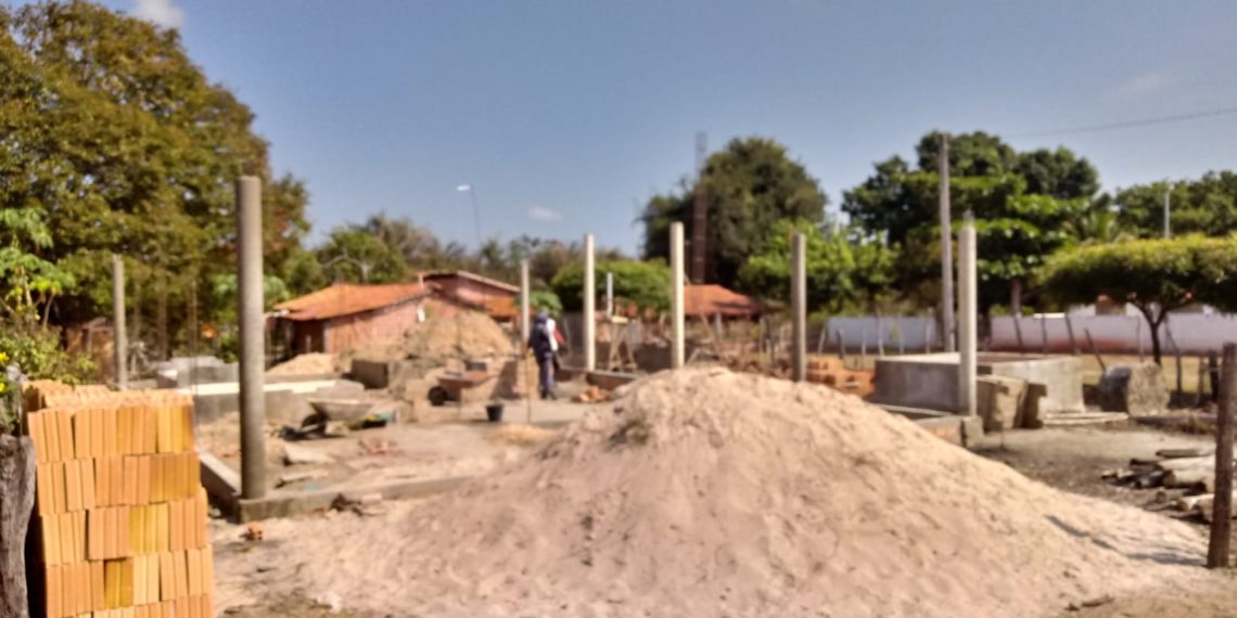 Prefeitura de José  de Freitas está reformando e ampliando Casa de Farinhada do Bairro Ipiranga