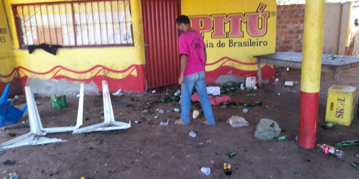Comerciante é agredido por cliente na Barragem do Bezerro em José de Freitas