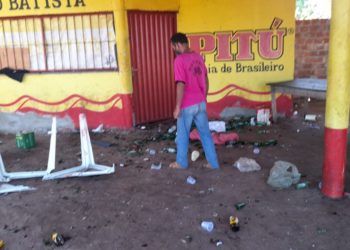 Comerciante é agredido por cliente na Barragem do Bezerro em José de Freitas