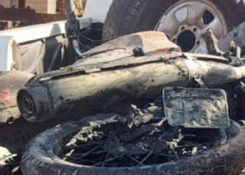Motocicleta é encontrada enterrada na cidade de José de Freitas
