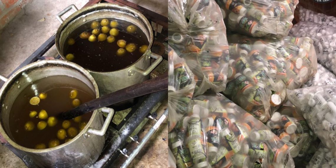 Polícia estoura fábrica clandestina de medicamentos na zona Sul de Teresina