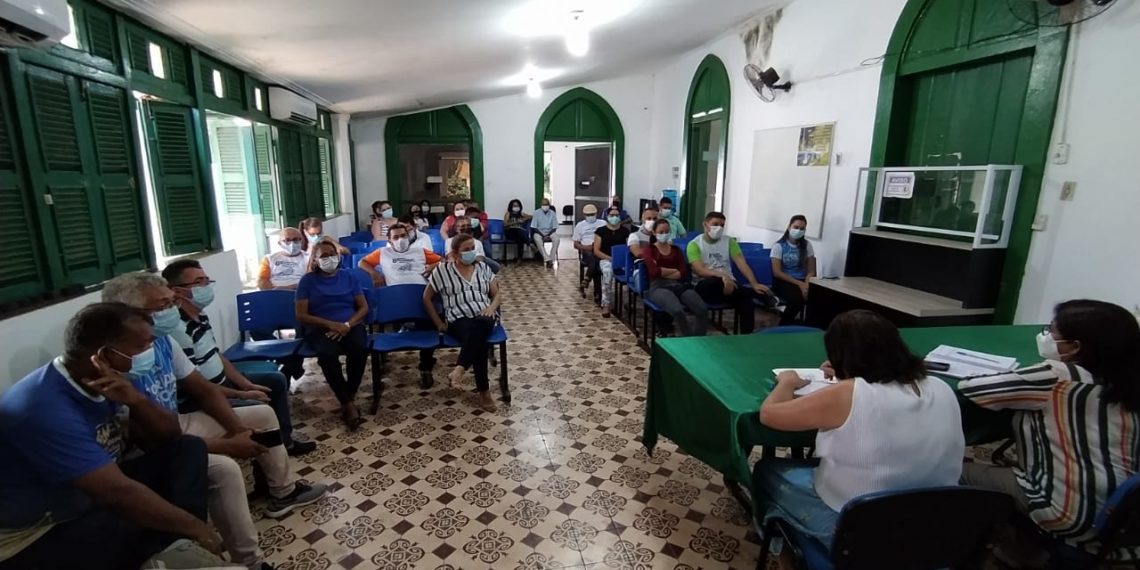 SEMED reúne-se com representantes da Saúde para tratar assuntos relativos ao cenário pandêmico de José de Freitas