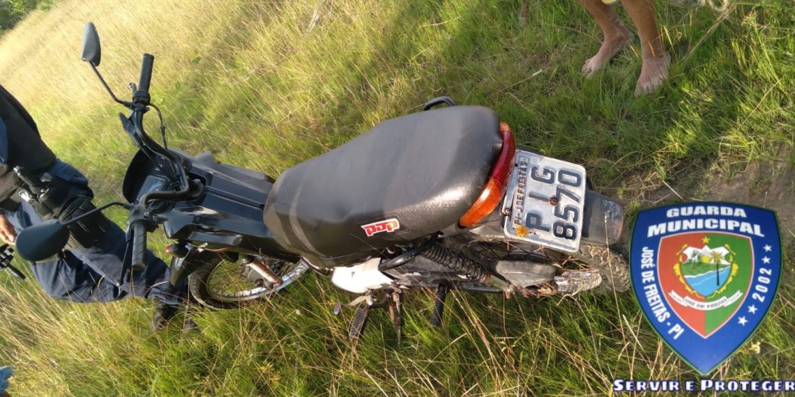 Guarda Municipal recupera motocicleta tomada de assalto em José de Freitas