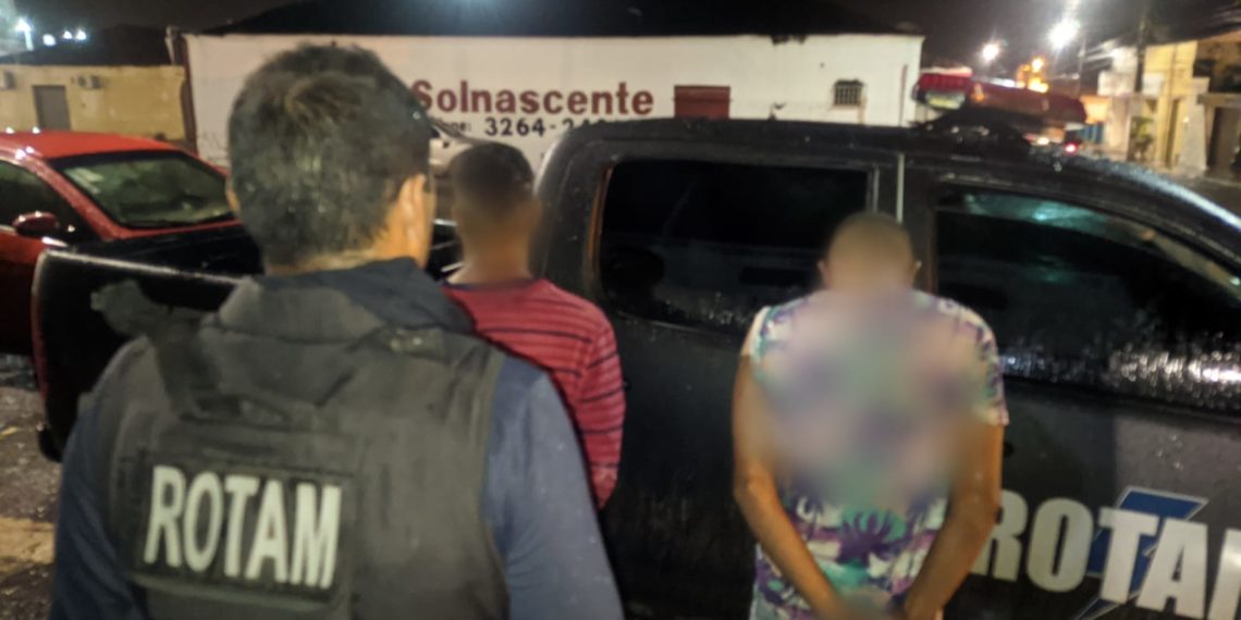 UM VEÍCULO E DOIS HOMENS SÃO APREENDIDOS PELA ROTAM EM JOSÉ DE FREITAS