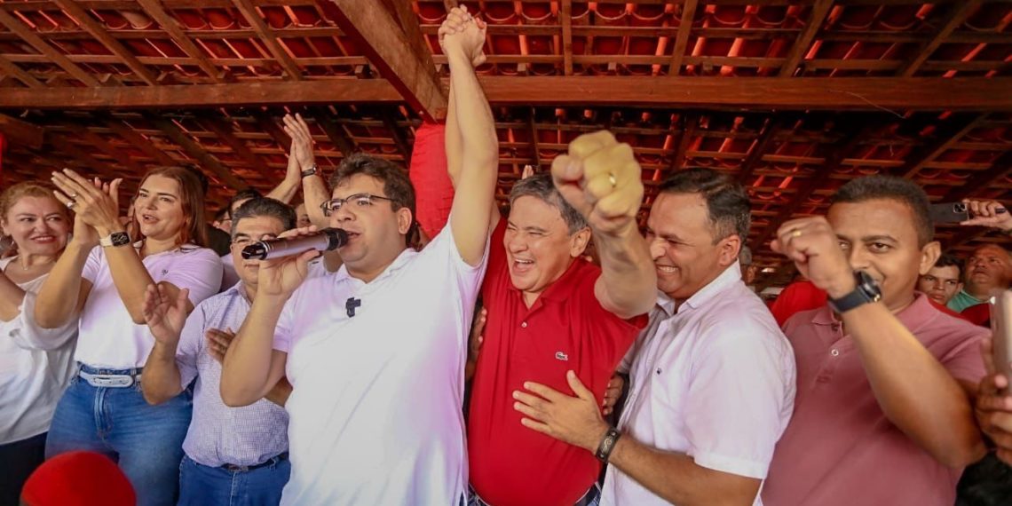 Lançamento da pré – campanhas de Rafael Fonteles e Wellington Dias na cidade de José de Freitas