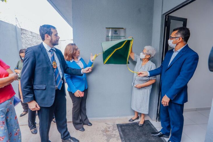 Governadora inaugura Delegacia Especializada em Prevenção e Repressão a Entorpecentes em Teresina