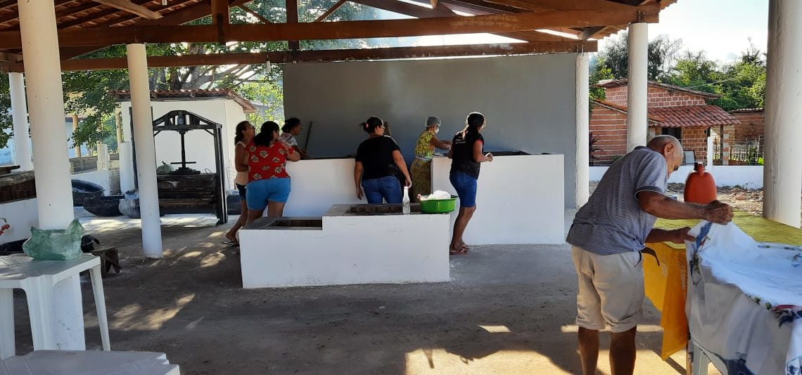 Casa de farinha é inaugurada no bairro Ipiranga em José de Freitas