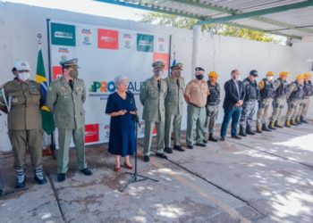 Governadora participa de inauguração da nova sede do BPTRAN e entrega de motocicletas