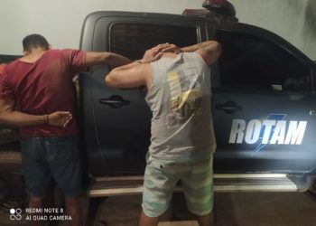 Dois homens são presos e arma apreendida pela Rotam e Guarda Municipal de José de Freitas