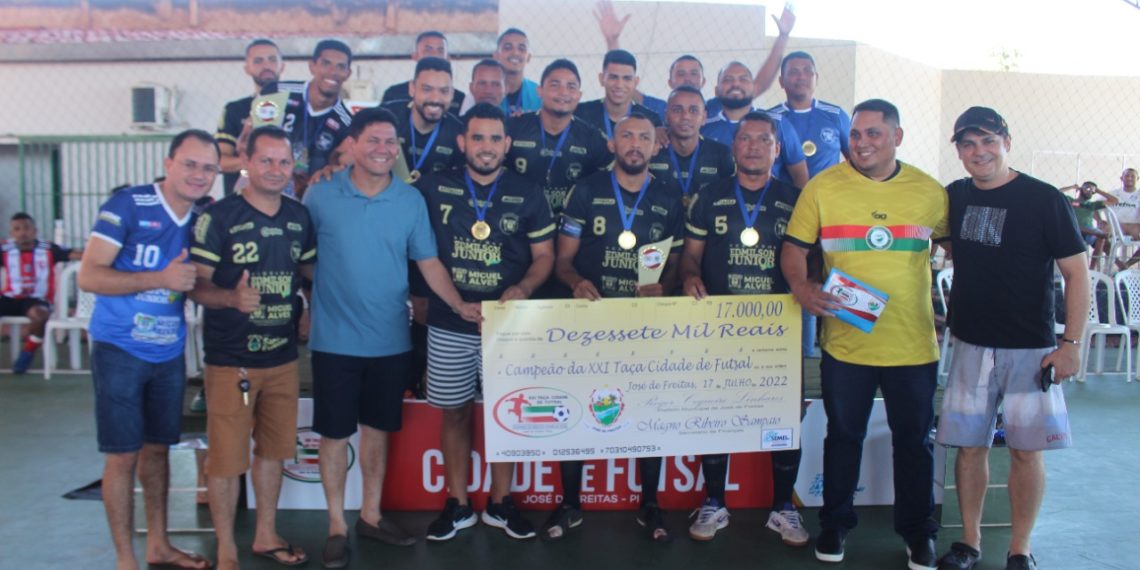 Miguel Alves é campeã da XXI taça cidade de José de Freitas
