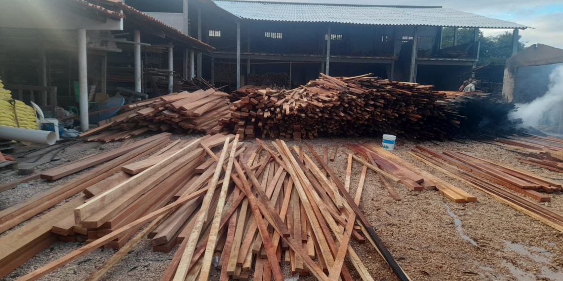 Incêndio em loja de material de construção em José de Freitas