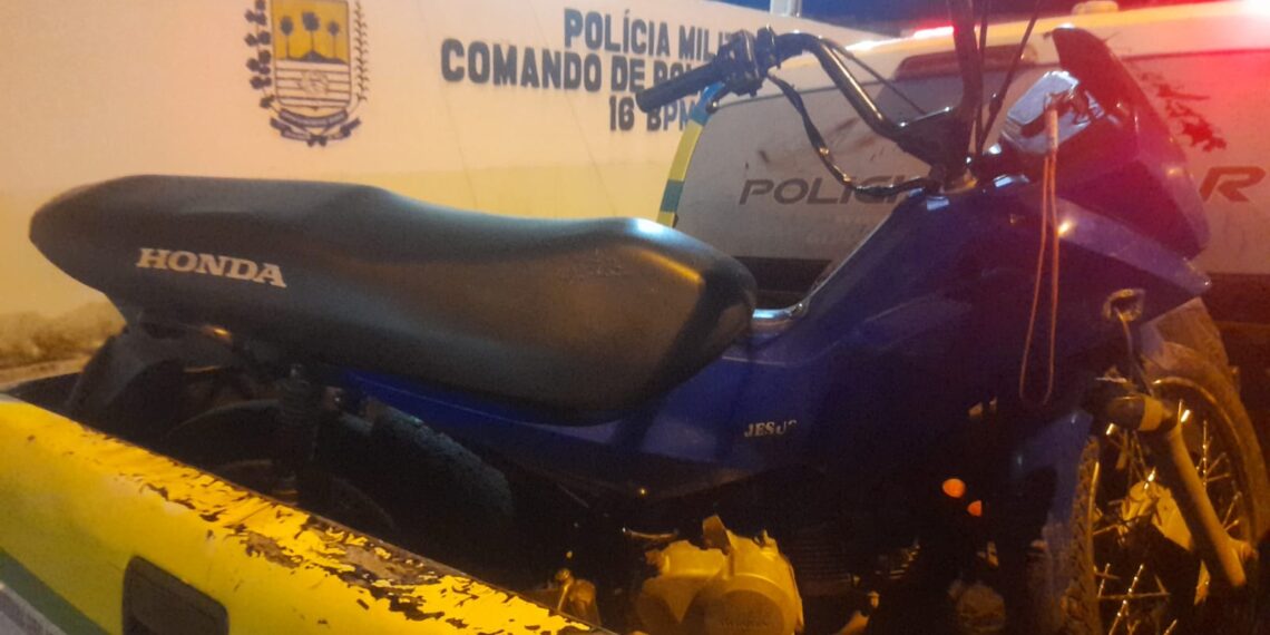Homem é preso após furtar motocicleta em José de Freitas