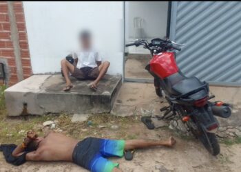 Polícia Militar prende dois homens e apreende motocicleta em José de Freitas