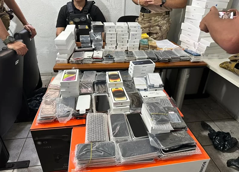Polícia divulga lista de celulares roubados no Piauí e dá cinco dias para devolução