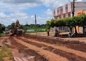 DER intensifica obras restauração da PI-113 na zona urbana de José de Freitas