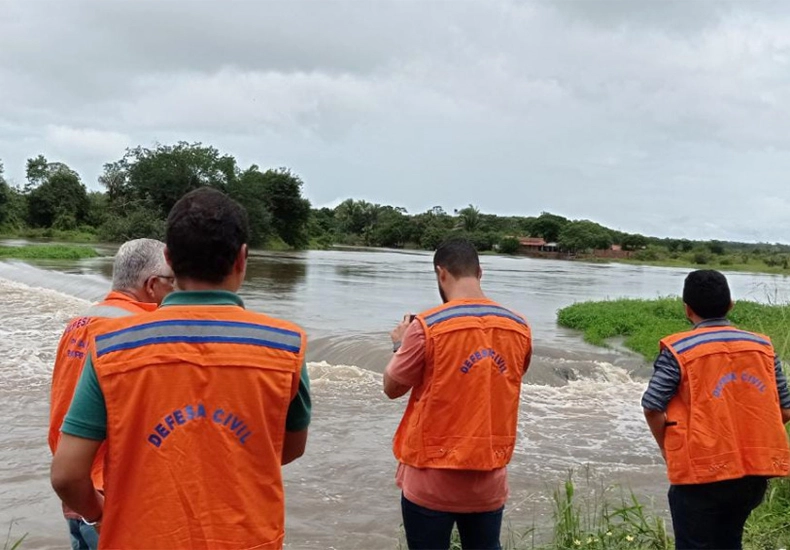Sete cidades decretaram estado de emergência e calamidade por conta das chuvas, diz Defesa Civil
