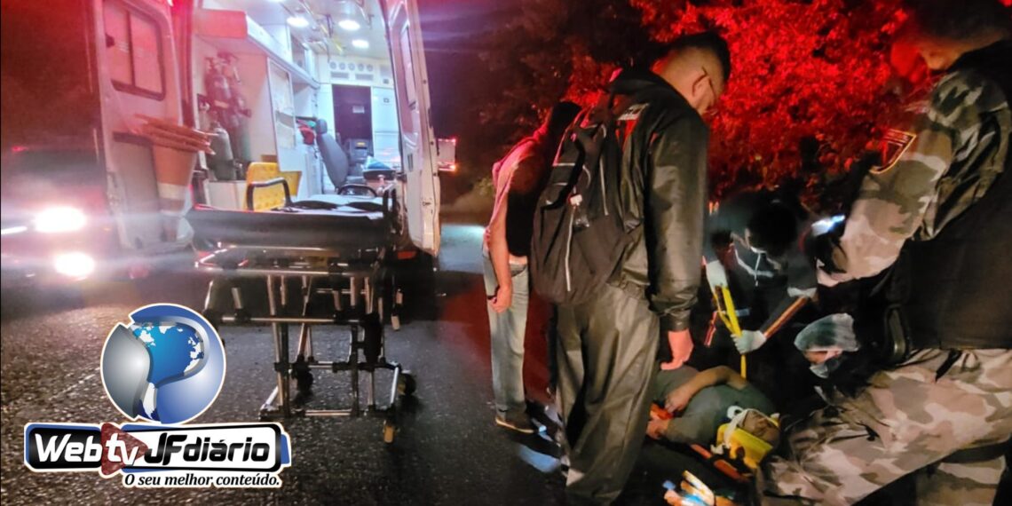 Motociclista sofre acidente na PI-113 em José de Freitas