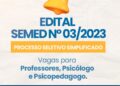 Prefeitura de José de Freitas realiza processo seletivo para contratar temporariamente.
