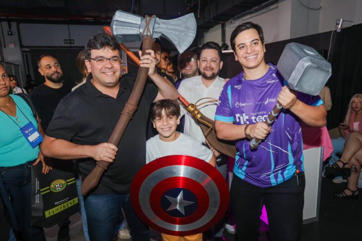 Rafael Fonteles participa de feira e diz que o Piauí vai virar referência em tecnologia