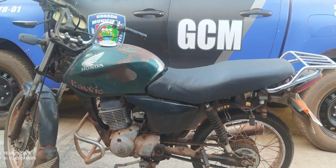 Guarda municipal recupera motocicleta furtada em José de Freitas.