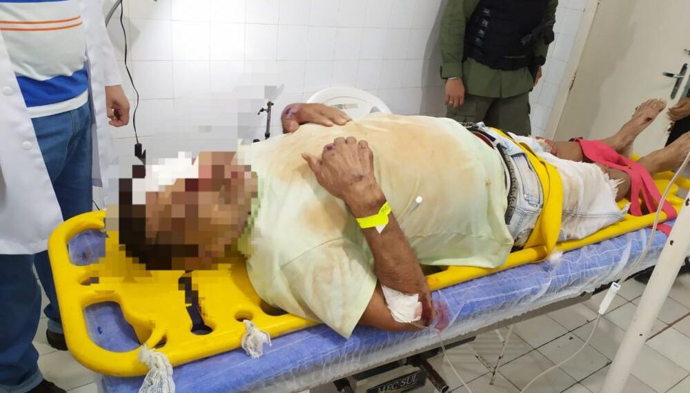Homem sofre acidente de moto e é preso com arma de fogo em Campo Maior