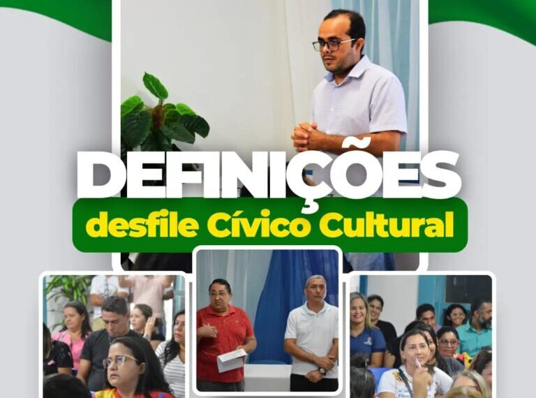 Semed divulga programação do desfile de 7 de setembro em José de Freitas
