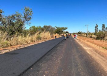 PI-247: obras na rodovia avançam para etapa de pavimentação asfáltica