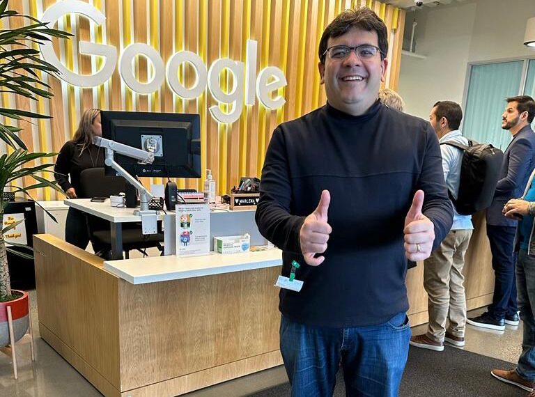 Em visita ao Google, Rafael Fonteles busca parcerias na área de inovação para startups e saúde