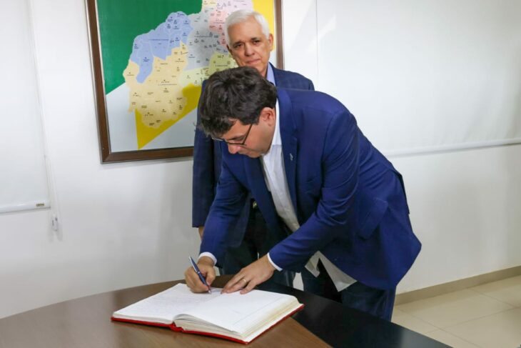 Rafael Fonteles reassume Governo do Estado após missão nos Estados Unidos