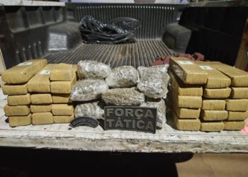 Jovem de José de Freitas é preso com grande quantidade de drogas em Teresina