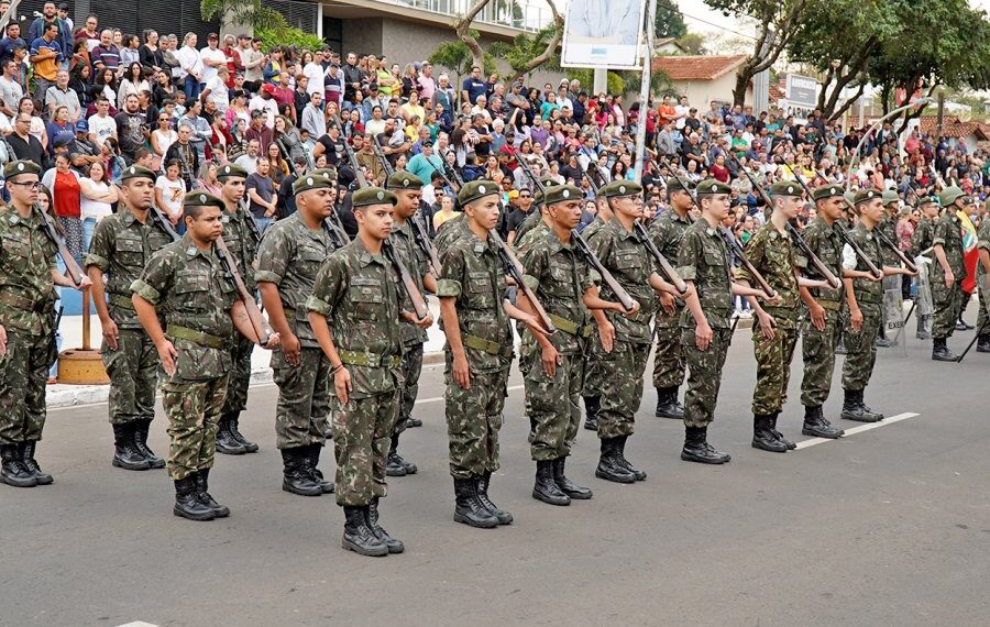 Desfile cívico-militar acontece na quinta-feira (07), com 5 mil participantes