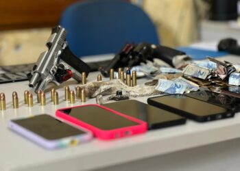Armas e drogas são apreendidas durante operação despedida em José de Freitas