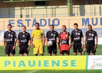 Arbitro Freitense fez parte do quinteto que apitou Flamengo x Picos pela Serie B do Piauiense 2023.