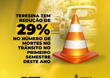 Teresina tem redução 29% no número de mortes no trânsito no primeiro semestre deste ano