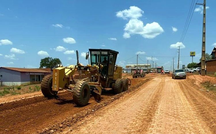 DER realiza obras na PI-392, rodovia que integra a rota da soja nos Cerrados