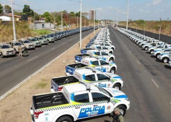 Governo entrega 200 novas viaturas pick-ups para a Polícia Militar na quinta (12)