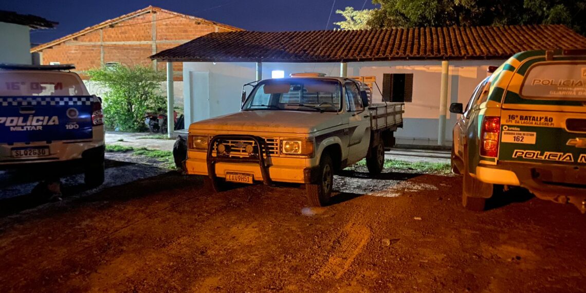 Polícia Militar prende homem suspeito de furta caminhonete em José de Freitas