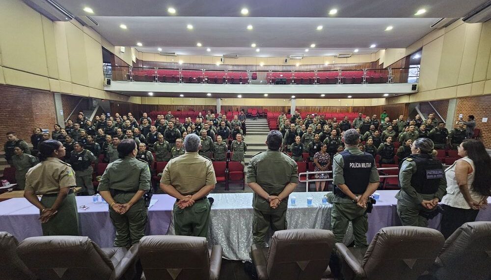 Mais de 100 policiais se formam em capacitação para atuar na expansão da Patrulha Maria da Penha por todo o Piauí