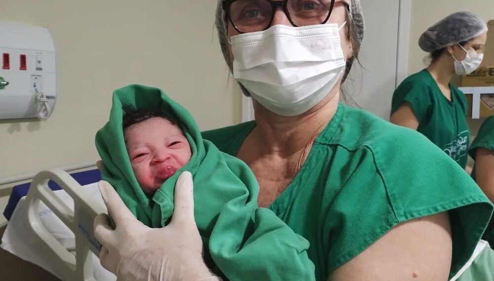 Lucka Ghael é o primeiro bebê a nascer na Nova Maternidade Dona Evangelina Rosa