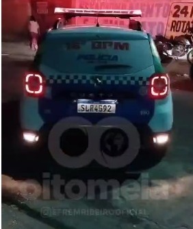 Homem é preso pelos policiais do 16° Batalhão Policial Militar suspeito de supostas ameaças de morte de sua mãe, de 60 anos, e de sua filha, no município de José de Freitas