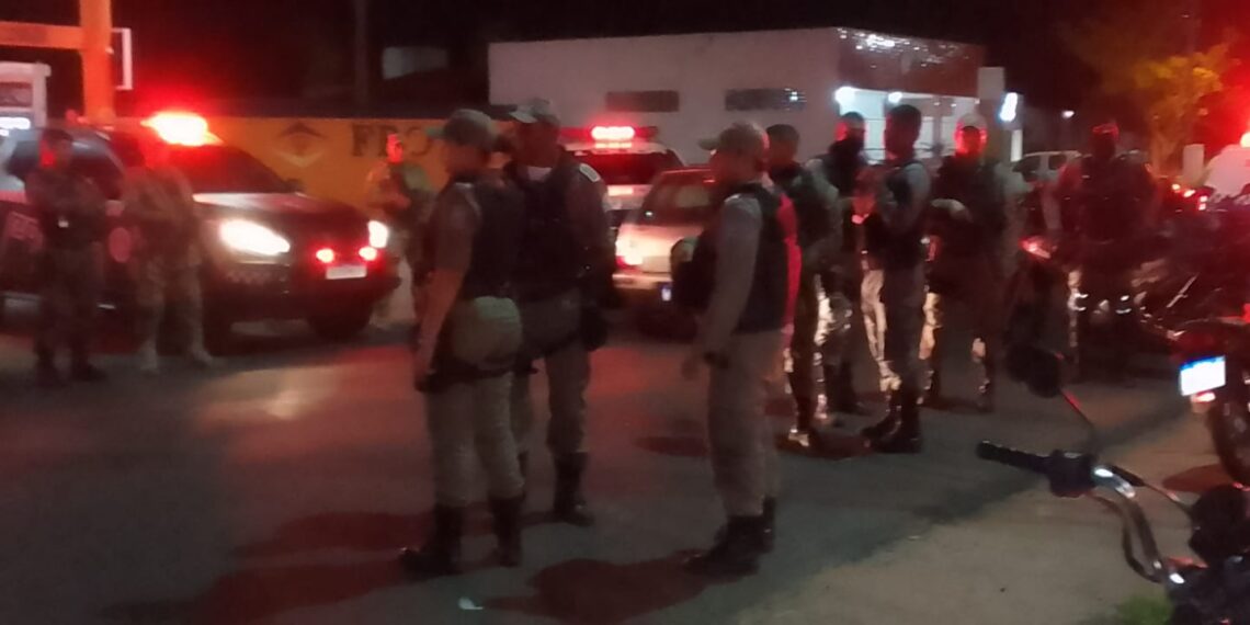 Operação Silêncio e Paz encerra evento realizado em posto de combustível de José de Freitas