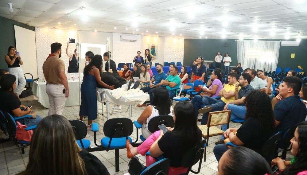 Profissionais do Hospital Tibério Nunes são treinados para atendimento a gestantes de alto risco e UTI obstétrica