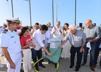 Rafael Fonteles inaugura o Porto Piauí, obra que pode dobrar o PIB do estado