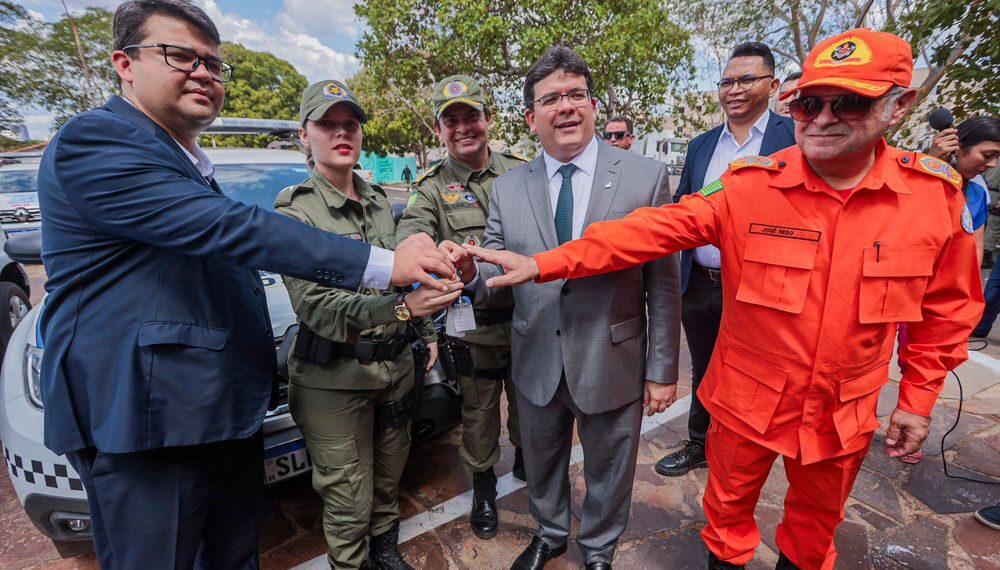 Rafael Fonteles lança Patrulha Cidadã e entrega 132 viaturas para reforçar segurança em Teresina e Parnaíba