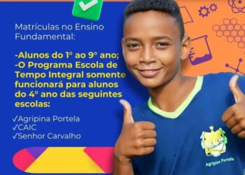 Prefeitura de José de Freitas abre matrículas para escolas municipais